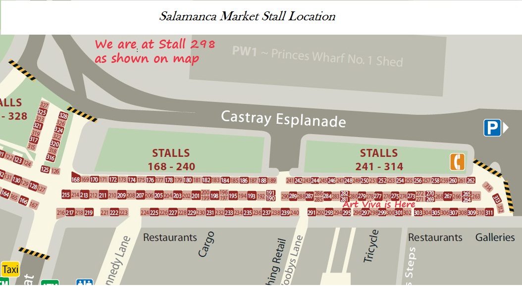 We are at Salamanca Market every Saturday!!  align=